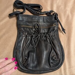 Minelli (by Renato Minelli) Buttery Soft leather crossbody or shoulder bag